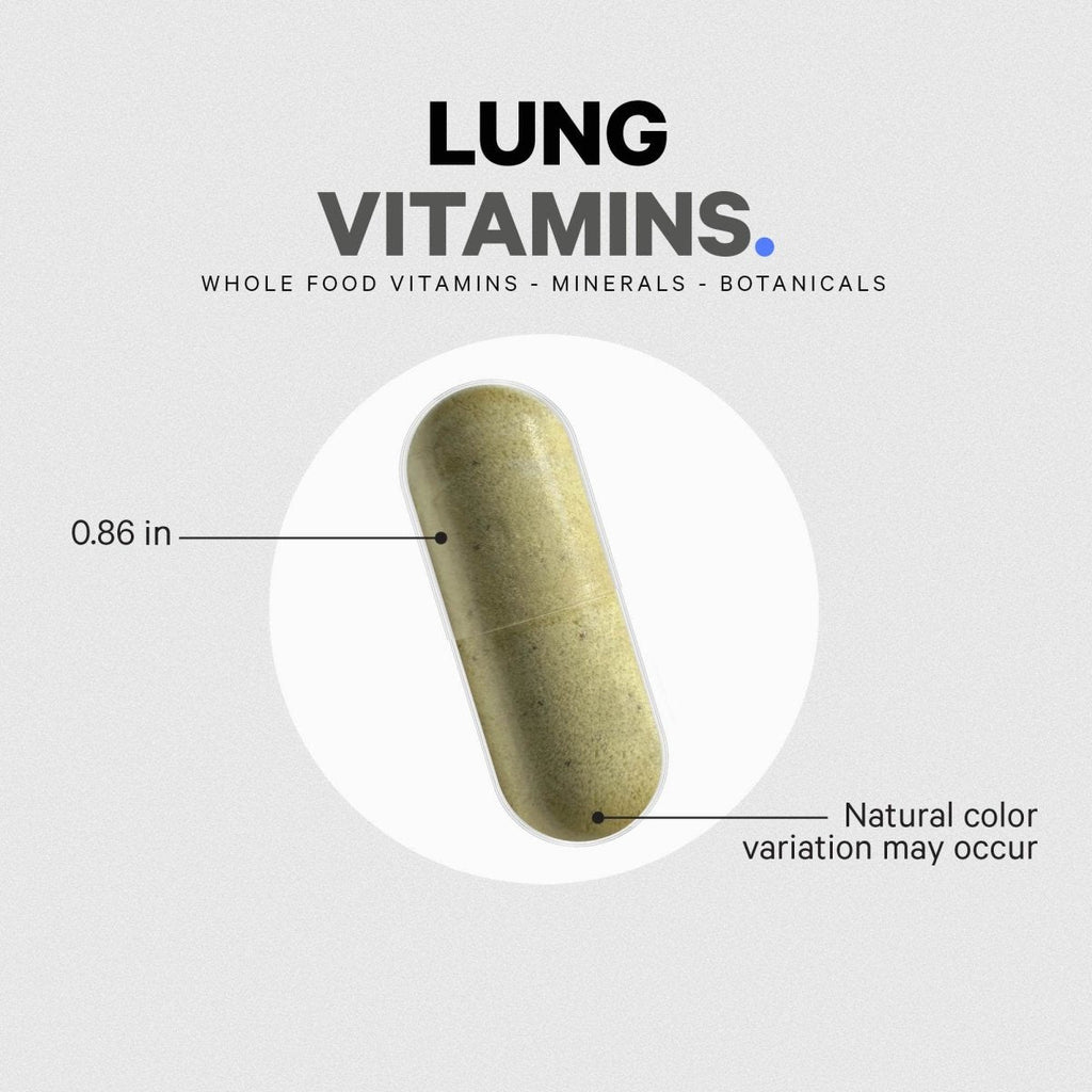 Codeage - Lungs Vitamins A, C, D, E, B6, Milk Thistle, Zinc & Magnesium, Cordyceps, Reishi - 90 Capsules