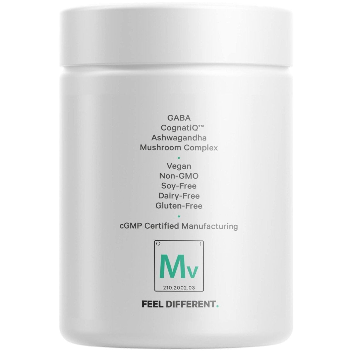 Codeage - Meditate Vitamins Brain Supplement - GABA, DHH-B, NeuroFactor, Ashwagandha - 60 Capsules