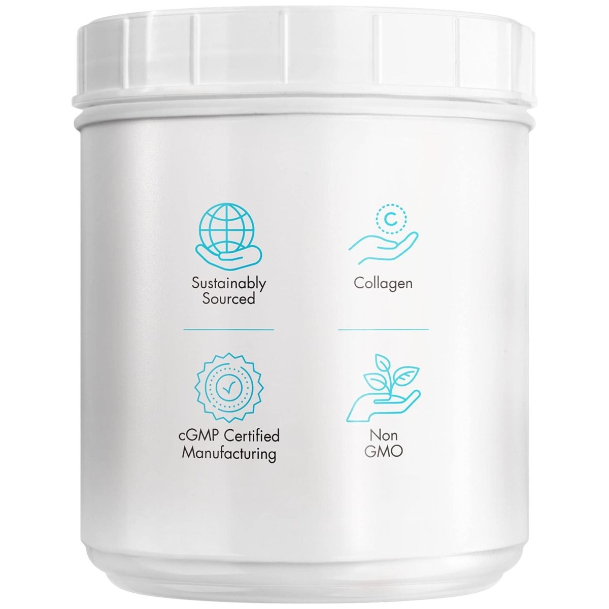 Codeage - Wild Caught Marine Collagen Peptides Hydrolyzed Powder Unflavored - 15.87 oz.