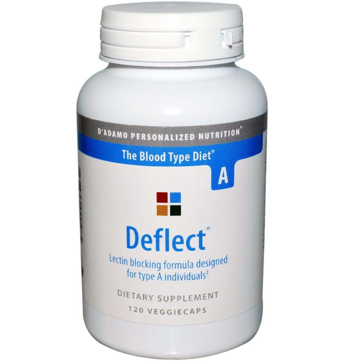 D'Adamo Deflect Lectic Blocker Blood Type A 120 Capsules