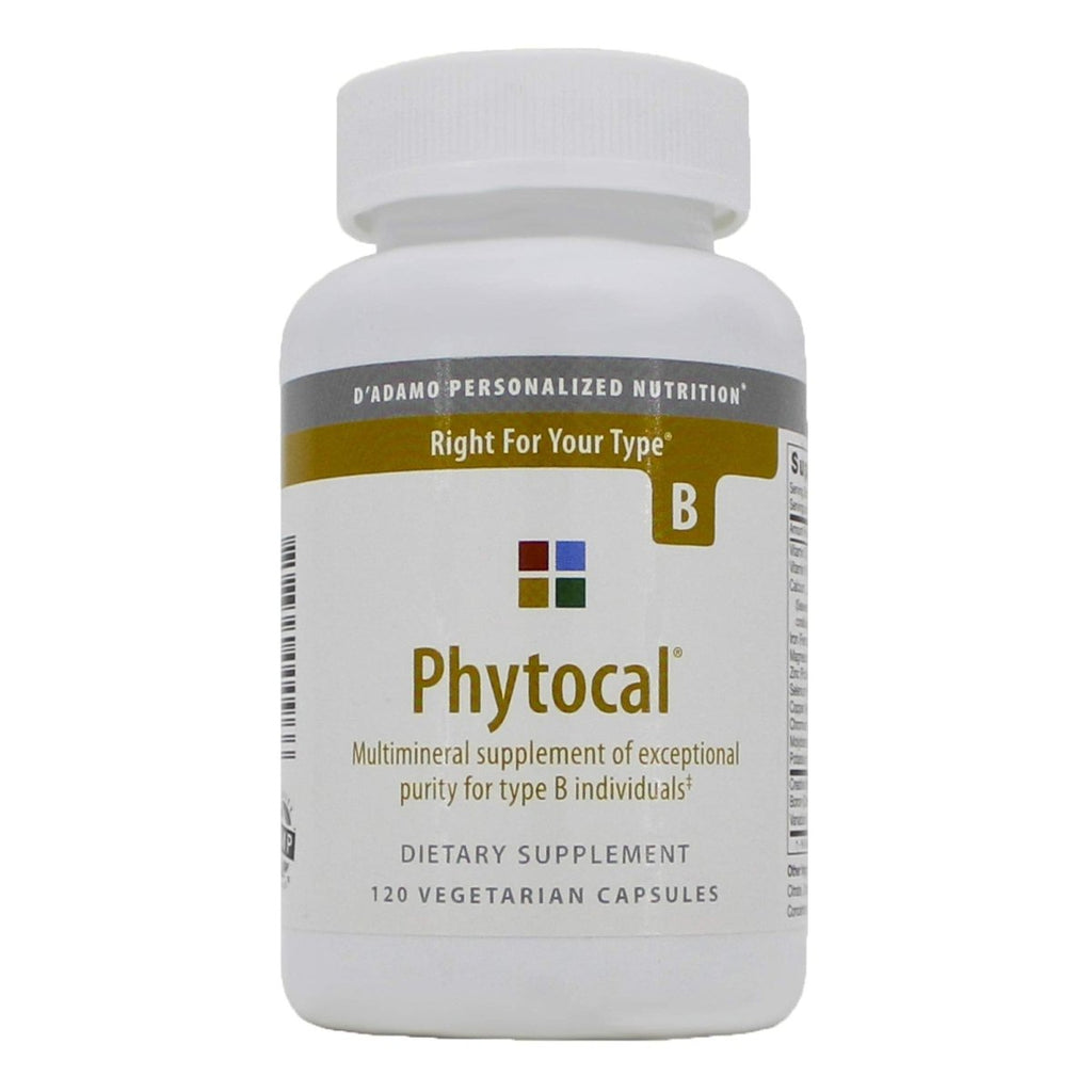 D'Adamo Phytocal Type AB 120 Vcaps