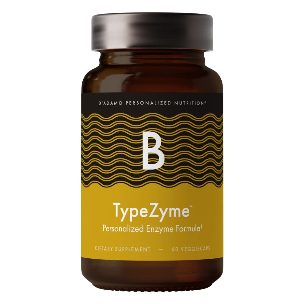D'Adamo TypeZyme Type A 60 Vcaps