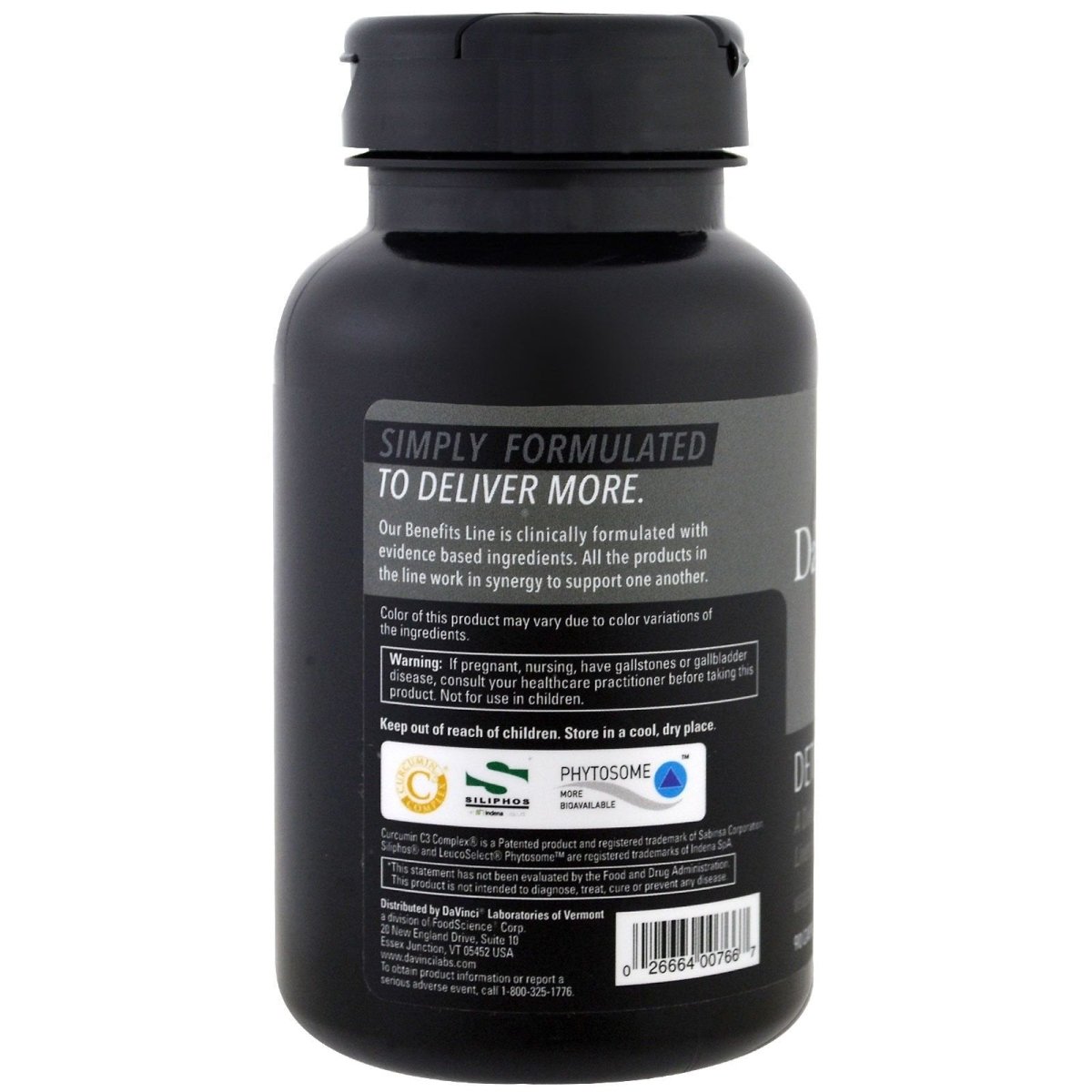 Davinci Benefits Detox Benefits 90 Capsules