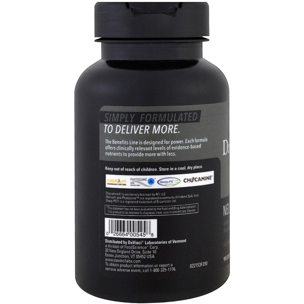 DaVinci Benefits Neuro Benefits 90 Capsules