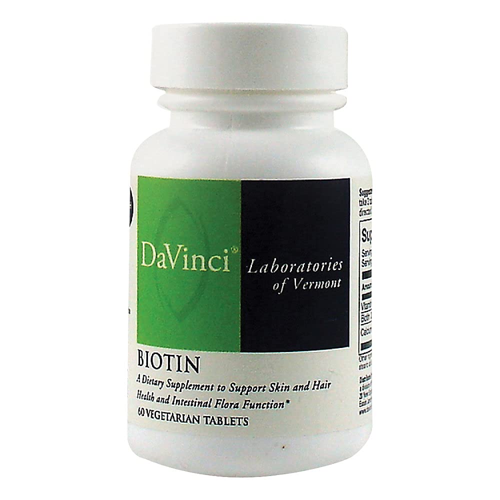 Davinci - Biotin, 1000 mcg, 60 veg tablets