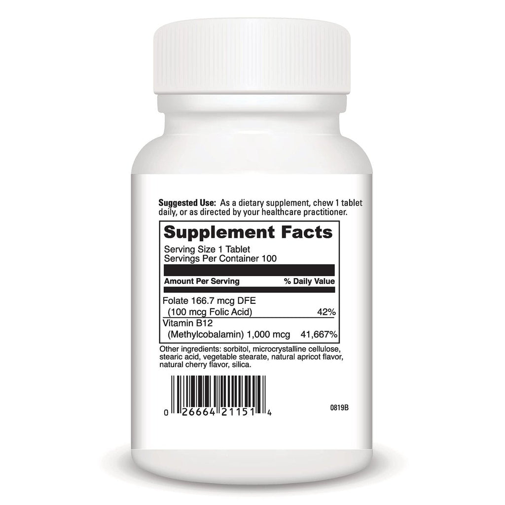 Davinci Laboratories Chewable B12-mc - 100 Count