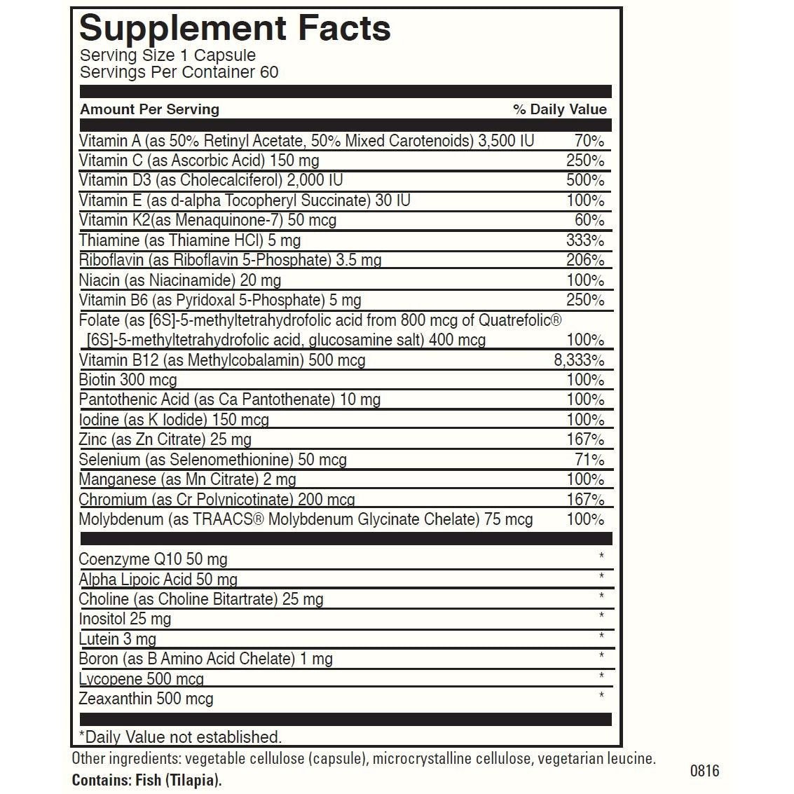 Davinci Laboratories Daily Best Ultra Capsules, 60 Count