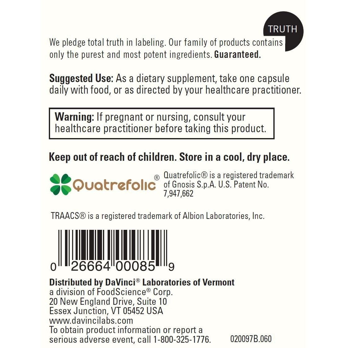 Davinci Laboratories Daily Best Ultra Capsules, 60 Count
