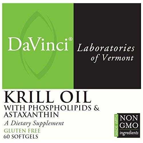 Davinci Laboratories Krill Oil - 60 Softgels
