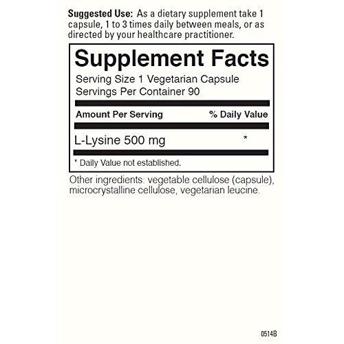 Davinci Laboratories L-Lysine 90 Capsules