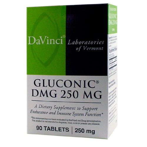 DaVinci Laboratories of Vermont Gluconic DMG Chewable, 90 Count