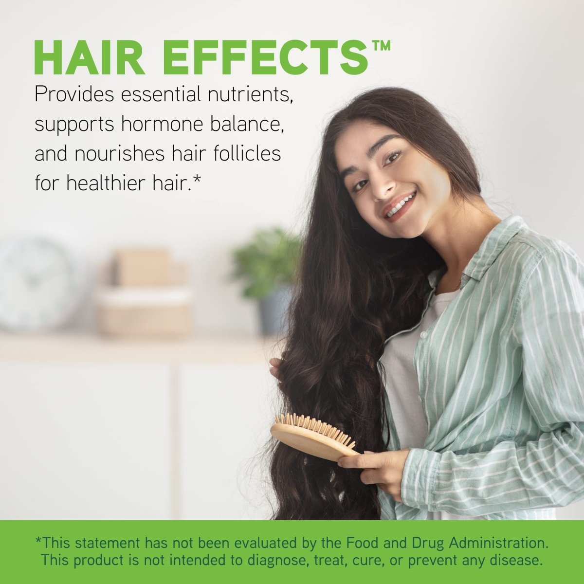 DaVinci Laboratories of Vermont Hair Effects & Growth Supplement with Biotin(Gluten-Free), 90 Count (Pack of 1)
