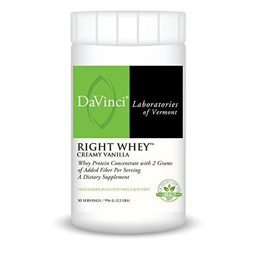 DaVinci Laboratories of Vermont Right Whey Protein, Vanilla, 30 Count