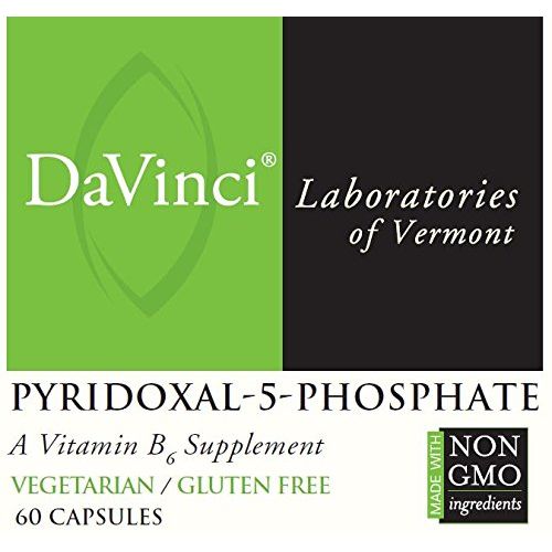 DaVinci Laboratories Pyridoxal 5-phosphate Vitamin B6 Supplement, 60 Count