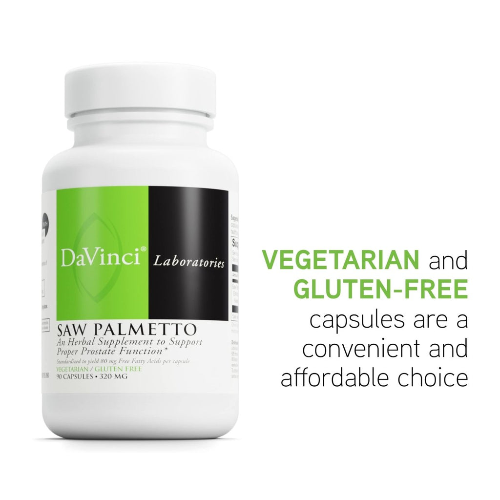 Davinci Laboratories Saw Palmetto - 90 Vegetarian Capsules