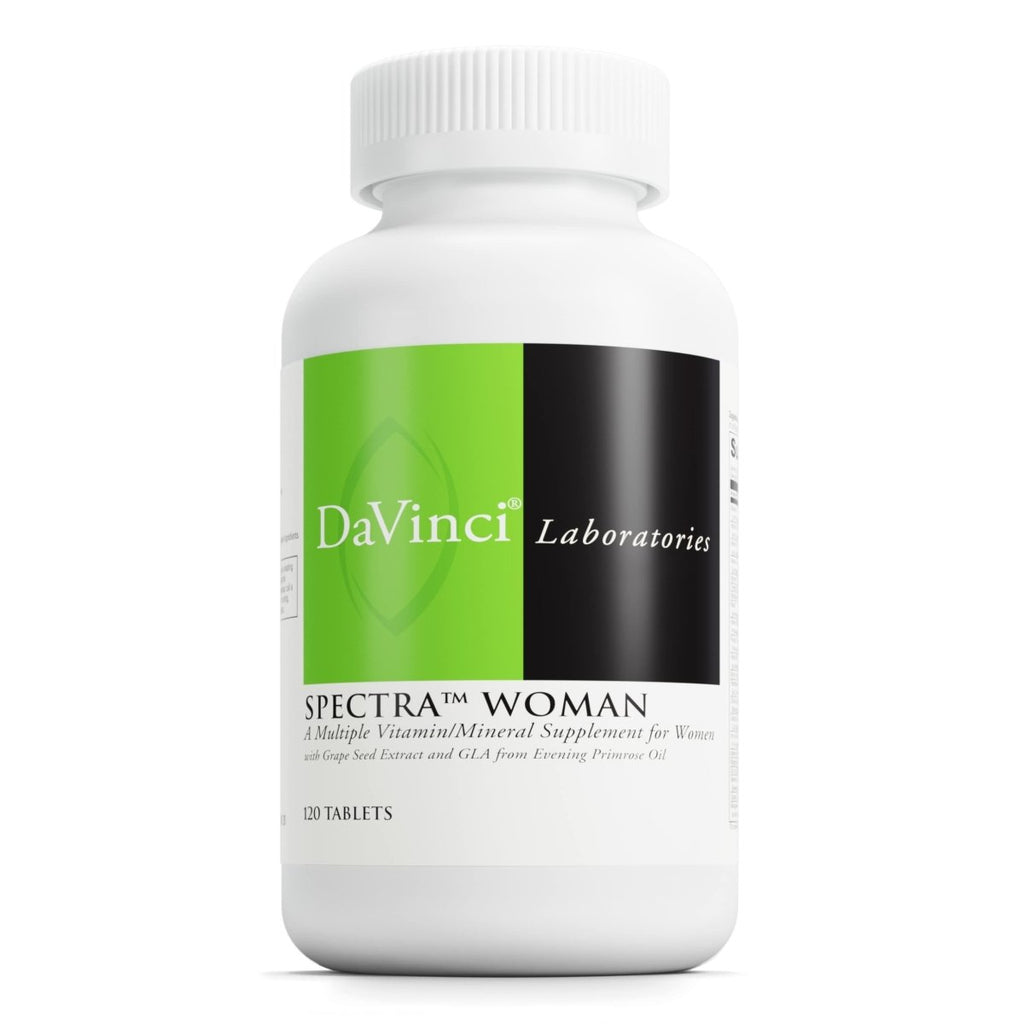 DaVinci Laboratories - Spectra Woman, Women's Multivitamin with Iron and Digestive Enzymes, 120 Count