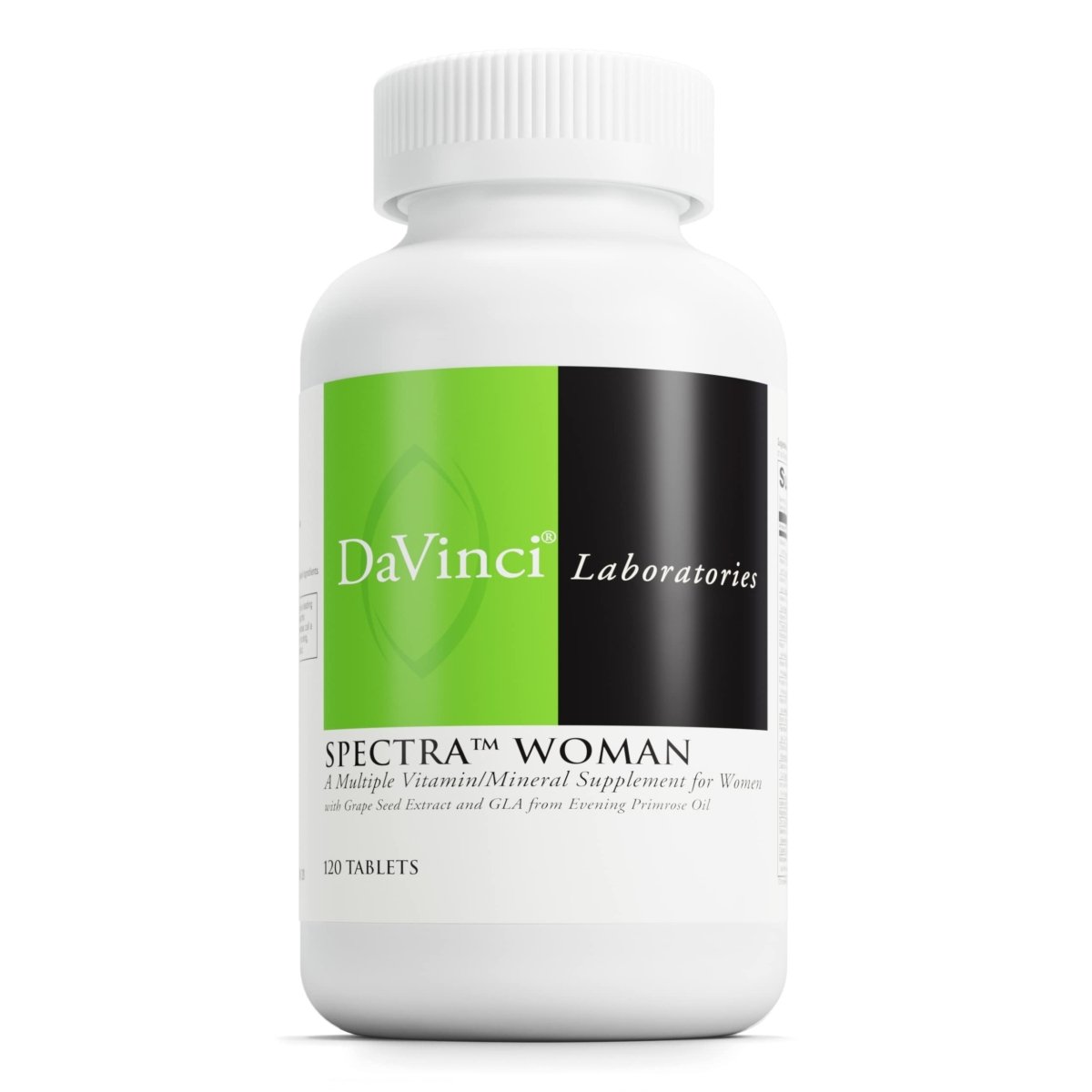 DaVinci Laboratories - Spectra Woman, Women's Multivitamin with Iron and Digestive Enzymes, 120 Count