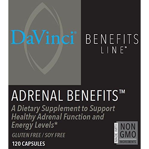 DaVinci Labs Adrenal Benefits, 120 Capsules