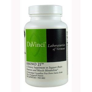 Davinci Labs - Amino 21 750 mg 90 caps by Unknown