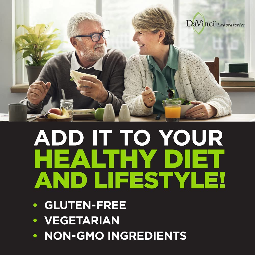 DAVINCI Labs Candid-Away - Dietary Supplement to Support Microflora Balance, Detox and a Healthy Gut - with Calcium, Magnesium, Cellulase, Betaine HCI, and More - Gluten-Free - 90 Vegetarian Capsules