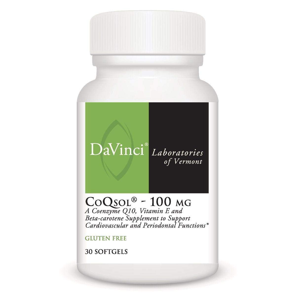 Davinci Labs - CoQsol 100mg [Health and Beauty]