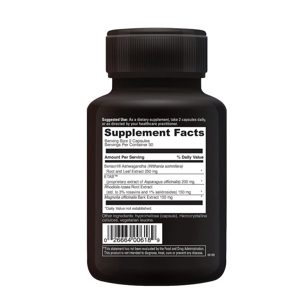 DaVinci Labs Cortisol Benefits - Dietary Supplement to Support Healthy Cortisol Levels and Adrenal Health - With Ashwagandha Extract, Rhodiola Rosea Root and More - Gluten-Free -60 Vegetarian Capsules