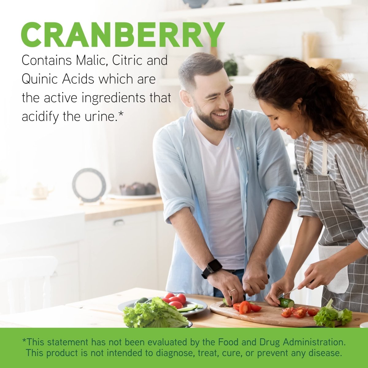 DAVINCI Labs Cranberry - Supports Urinary Tract Health* - Dietary Supplement with Citric Acid and Malic Acid from Cranberry Fruit Juice Powder - Vegetarian - Gluten-Free - 60 Cranberry Capsules