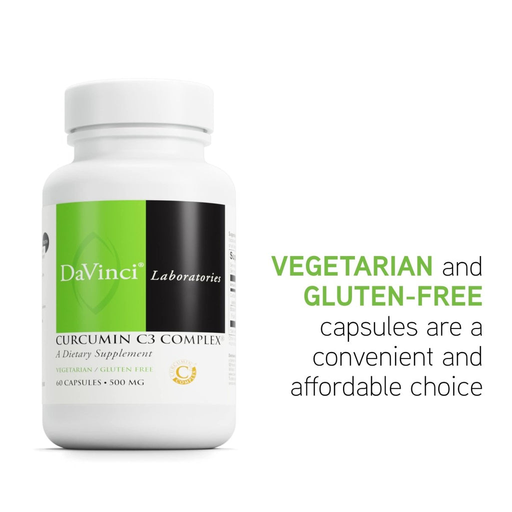 Davinci Labs Curcumin C3 Complex 500 mg 60 VegiCaps
