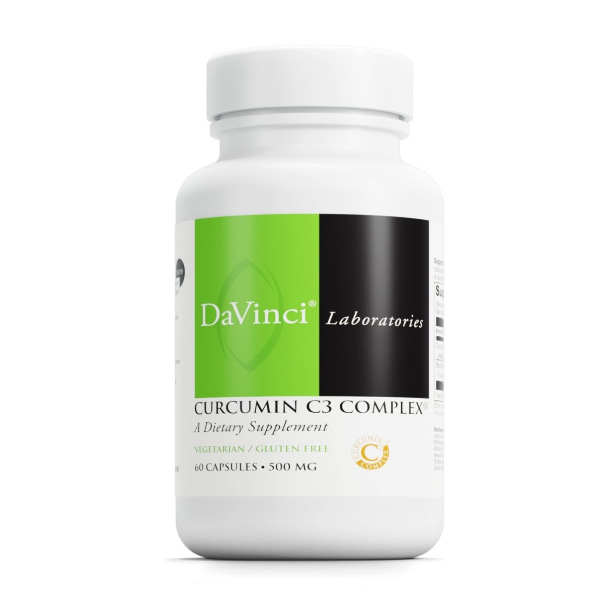 Davinci Labs Curcumin C3 Complex 500 mg 60 VegiCaps
