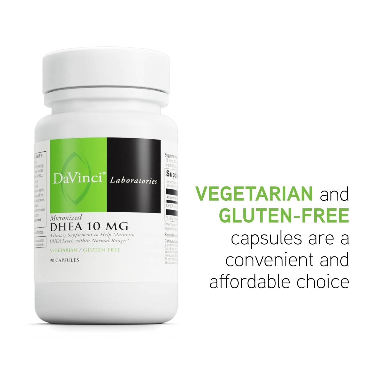 Davinci Labs - DHEA (micronized) 10 mg [Health and Beauty]