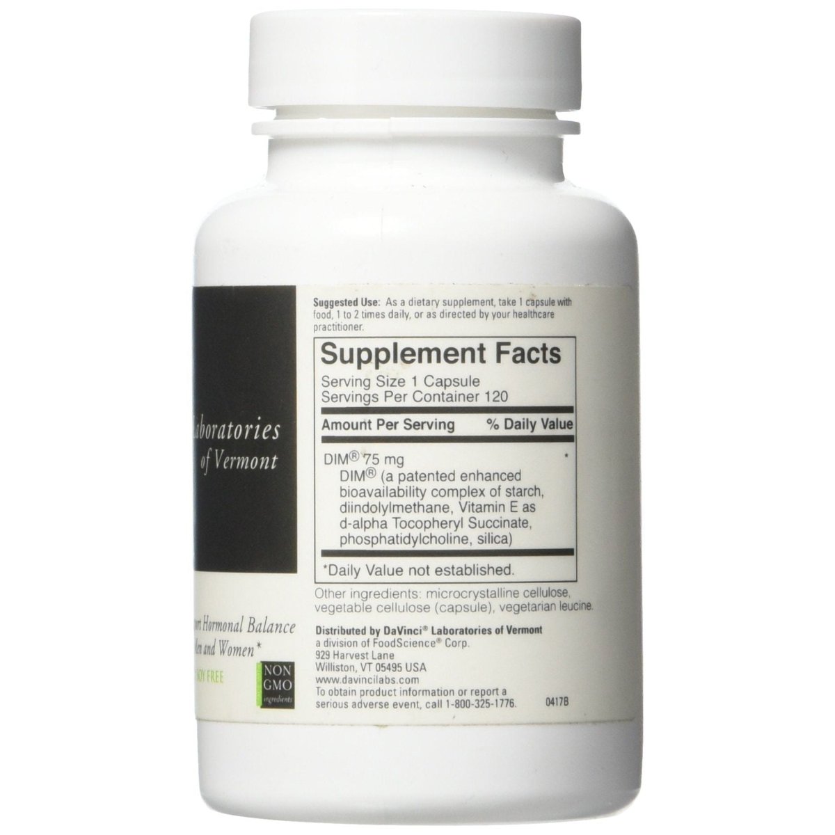Davinci Labs - DIMPro 120 caps [Health and Beauty]
