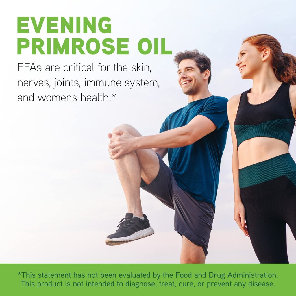 DAVINCI Labs Evening Primrose - Dietary Supplement to Support Skin, Joint, Nerve and Women's Health* - with Evening Primrose Oil - Gluten-Free - 120 ml, 48 Servings