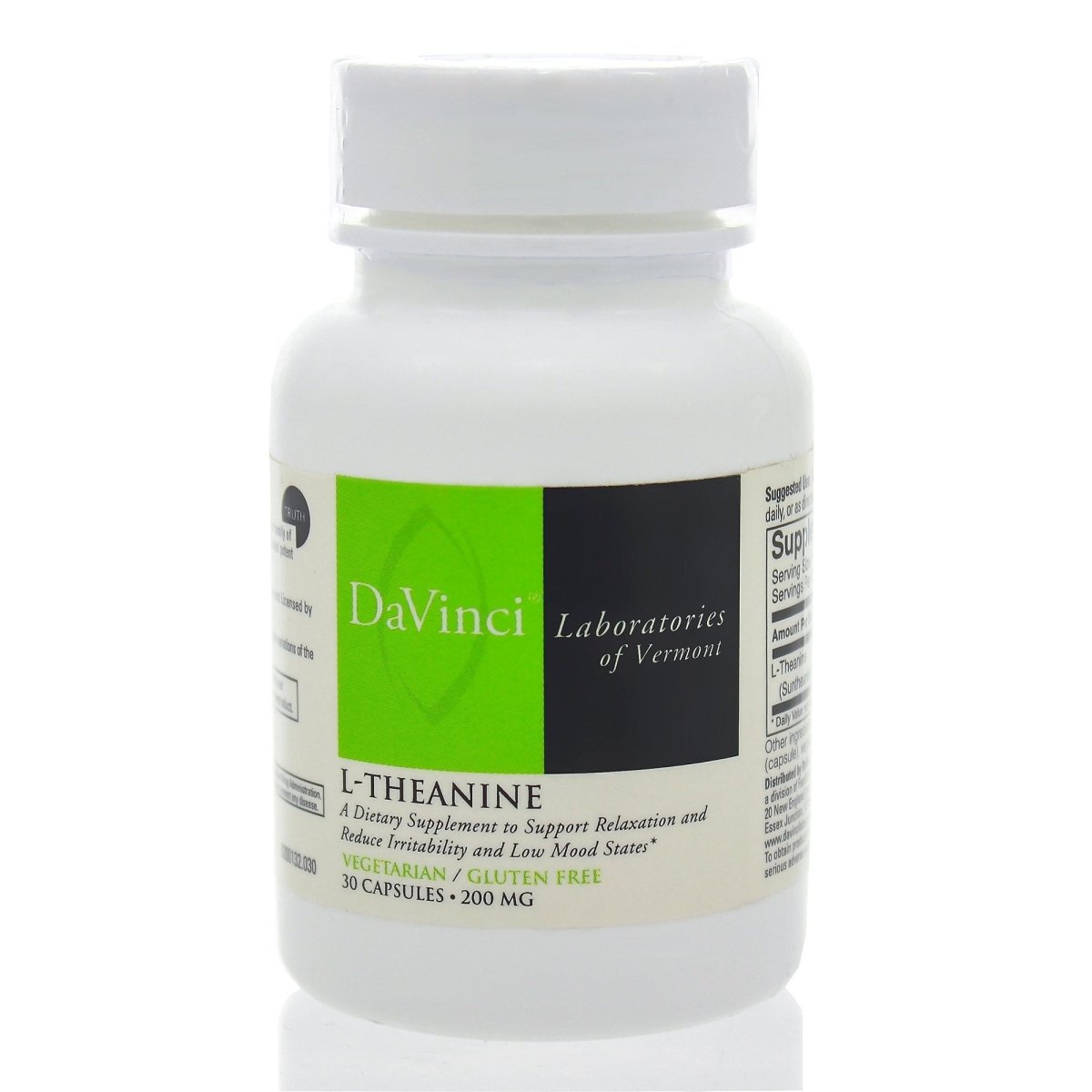 Davinci Labs - L-Theanine 200 mg 30 vcaps