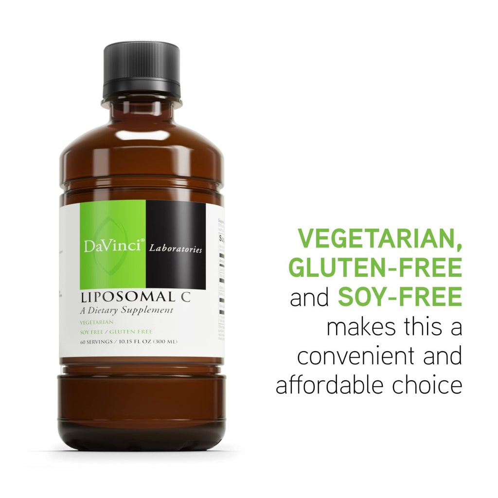 DaVinci Labs Liposomal C - Immune Support & Antioxidant Supplement - 60 Servings