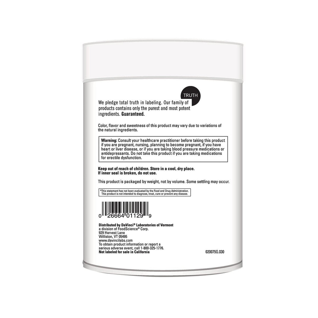 Davinci Labs Maxi BCAA Raspberry Lemonade Energy 13.23 Oz / 30 Servings