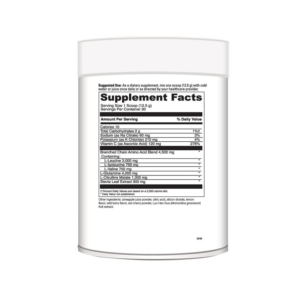 Davinci Labs Maxi BCAA Raspberry Lemonade Energy 13.23 Oz / 30 Servings