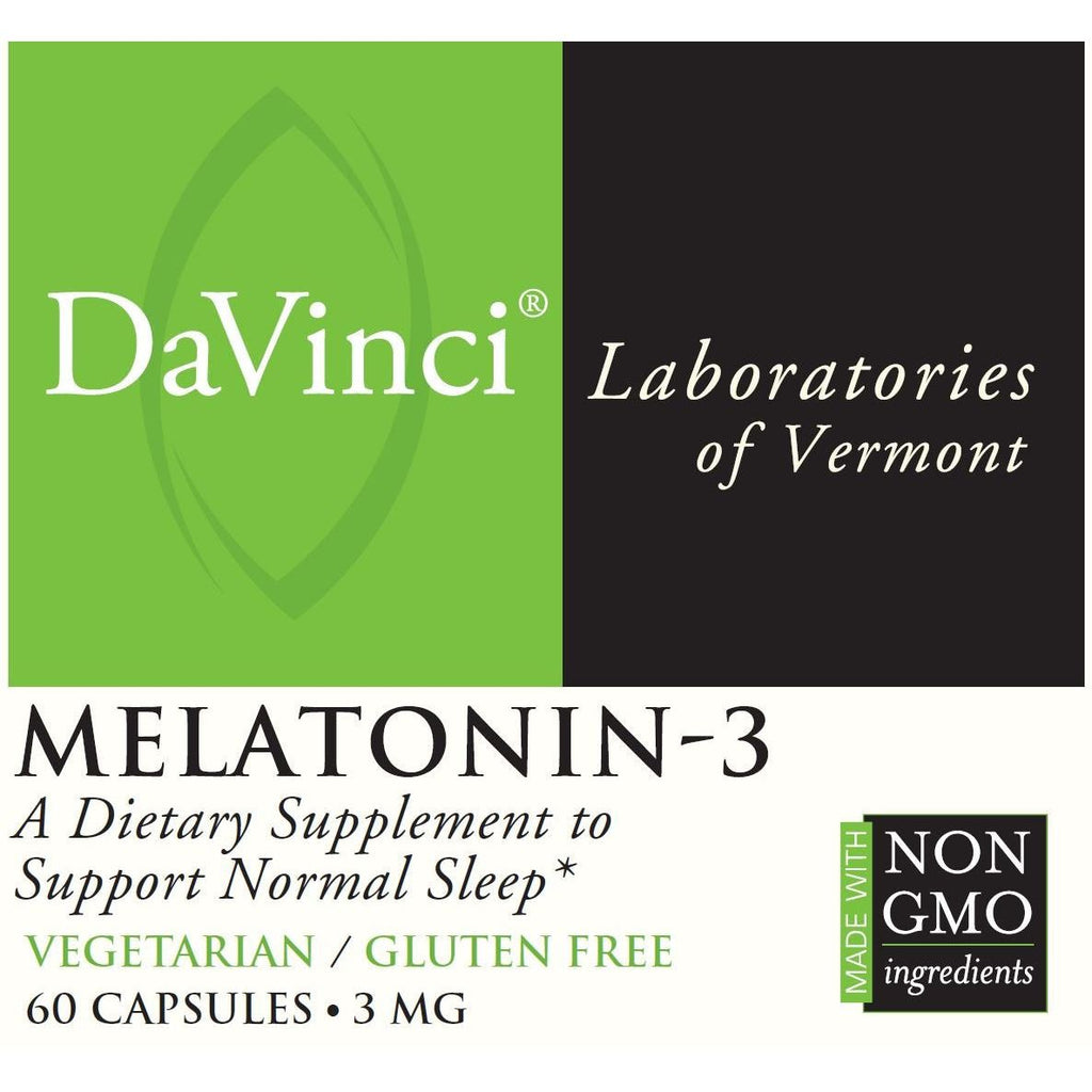 Davinci Labs Melatonin-3 60 Capsules
