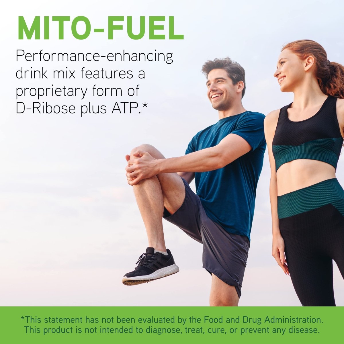Davinci Labs Mito-Fuel - Drink Mix Supplement to Support Workout and Muscle Recovery, Heart Health and Blood Circulation* - with Calcium, Acetyl L-Carnitine, Malic Acid and More - 300 g, 30 Servings