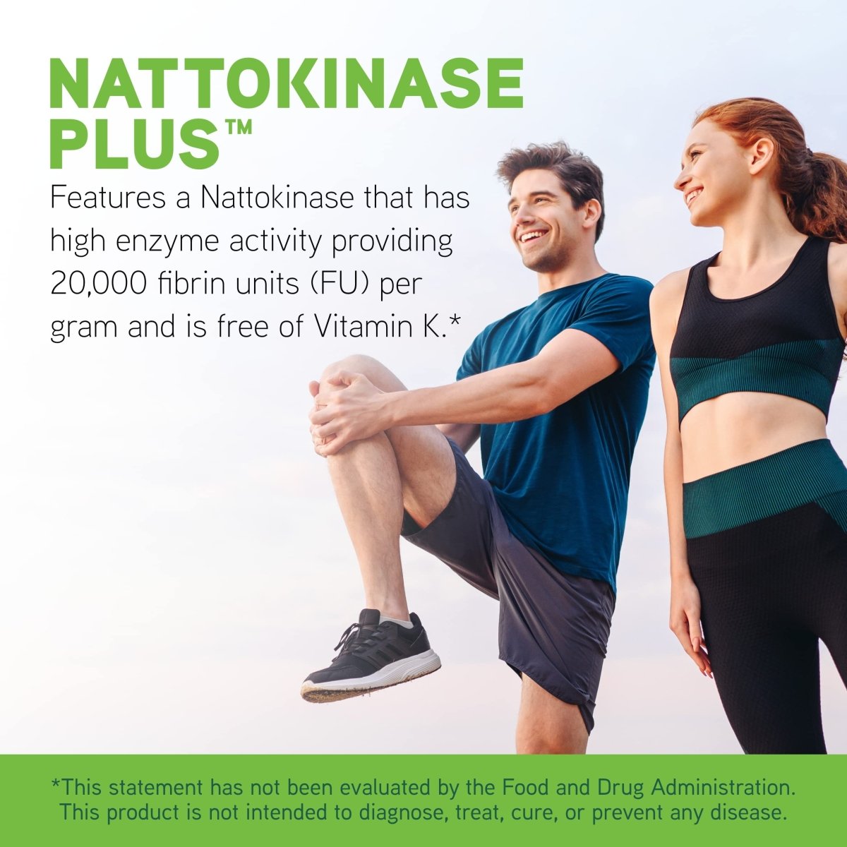 DaVinci Labs Nattokinase Plus - Support Healthy Blood Flow & Vascular Health - 60 Vegetarian Capsules