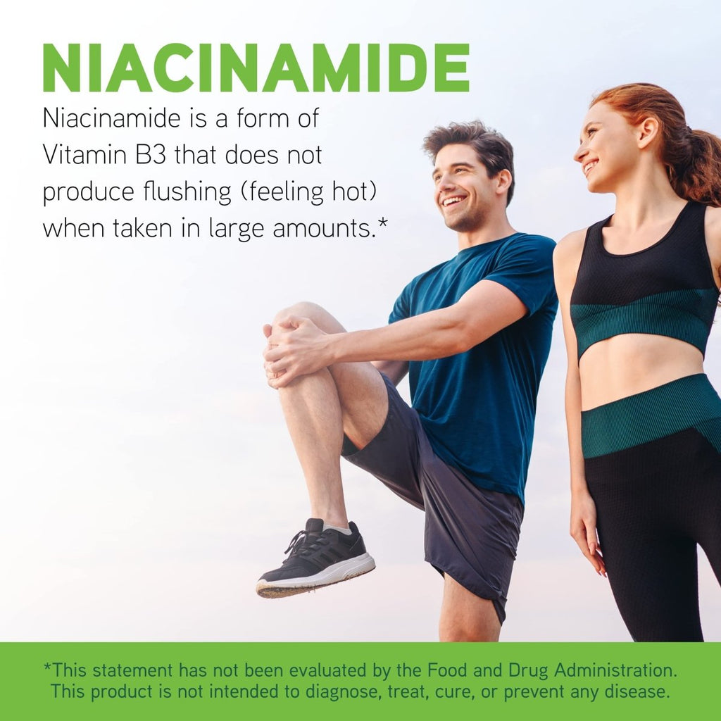 DAVINCI Labs Niacinamide - Dietary Supplement with Vitamin B3 to Support Fat Metabolism, Circulation and Healthy Skin* - with 500 mg Niacinamide per Serving - Gluten-Free - 100 Vegetarian Capsules