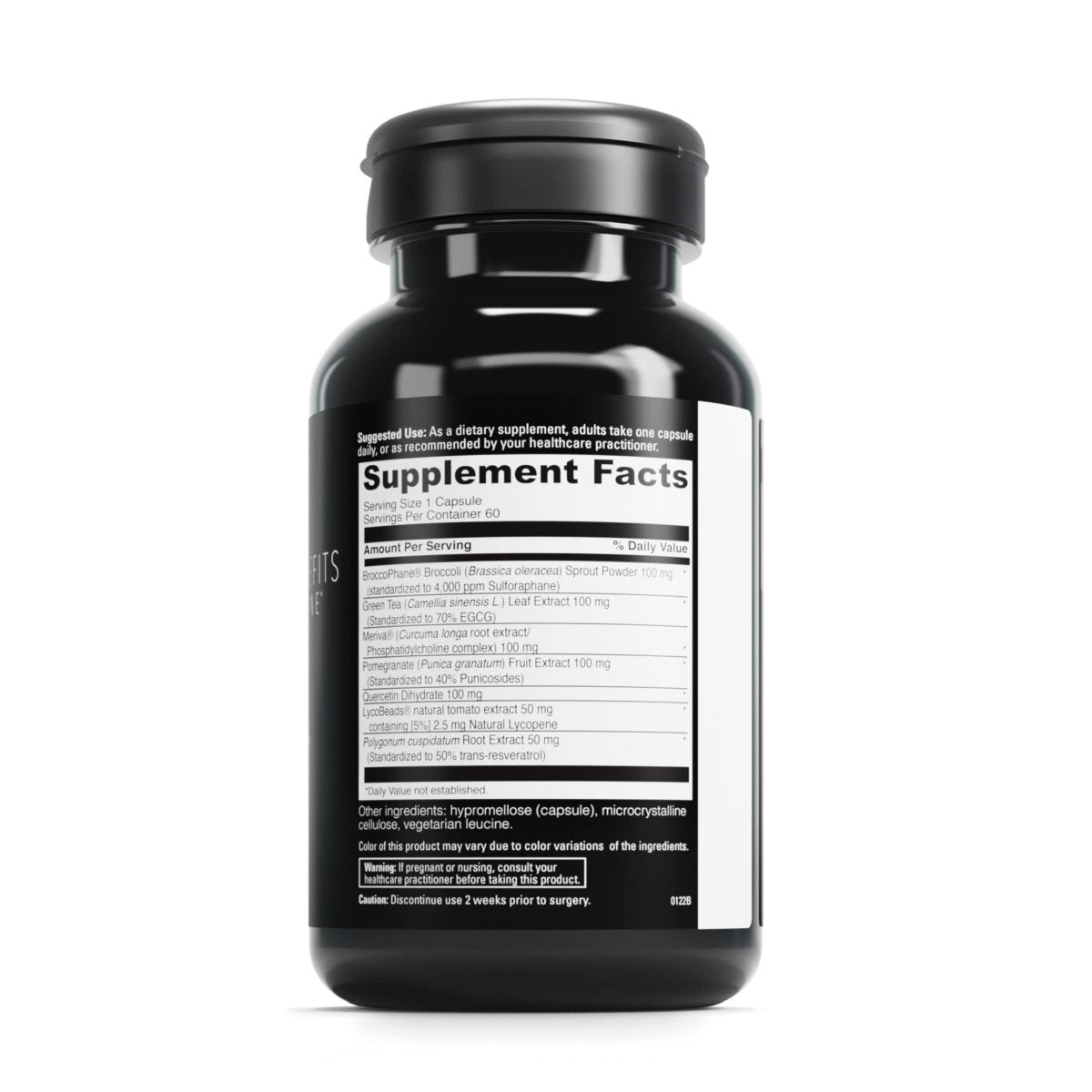 DAVINCI Labs Phyto Benefits - Dietary Supplement to Support Detox, Metabolic Health and Immune System Function* - with Broccoli Sprouts, Quercetin and More - Gluten-Free - 60 Vegetarian Capsules