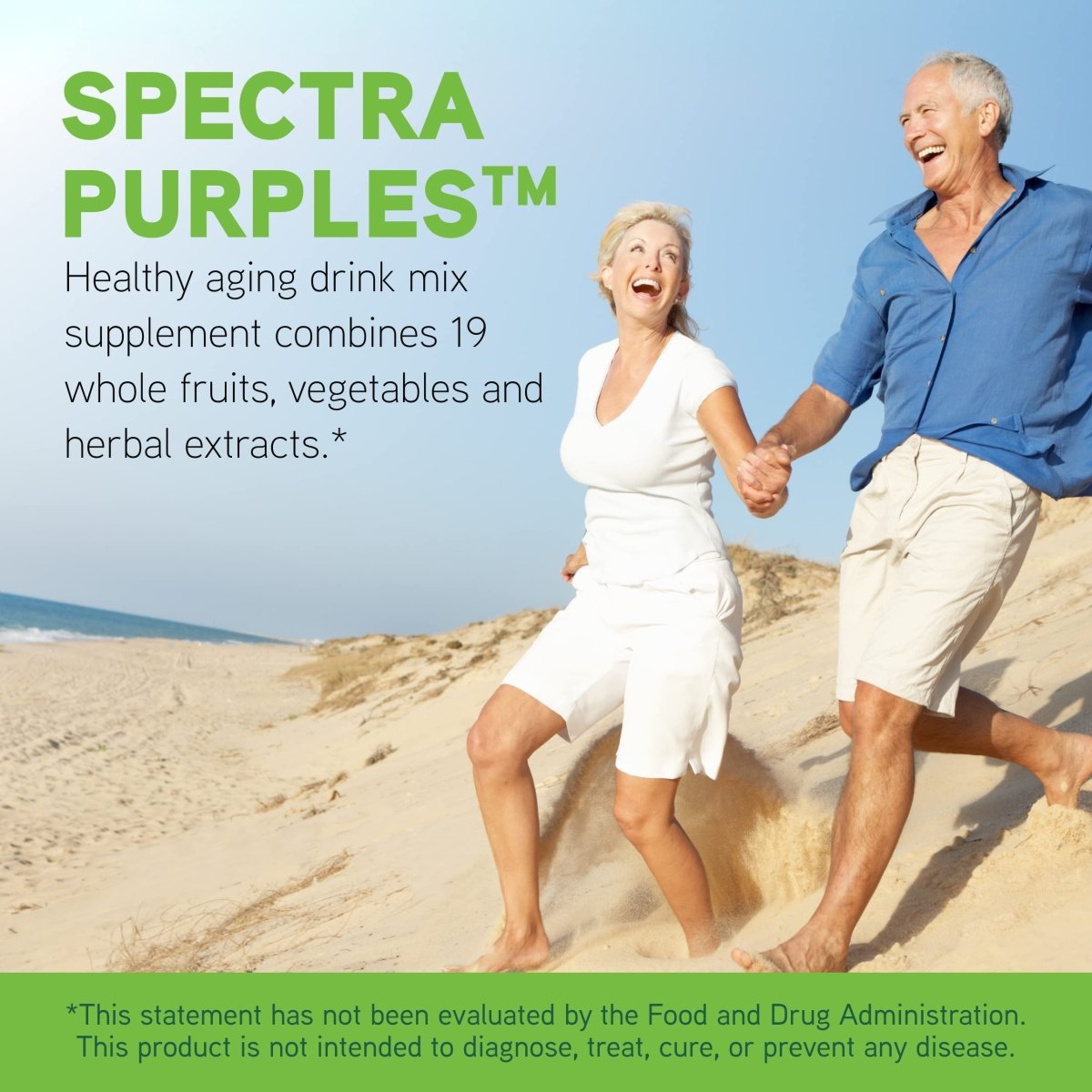 DAVINCI Labs Spectra Purples - Drink Mix Supplement with Antioxidants to Support Healthy Aging, Cognitive Function, Skin and Immune Health - with Protein - Vegetarian - Gluten-Free - 30 Servings
