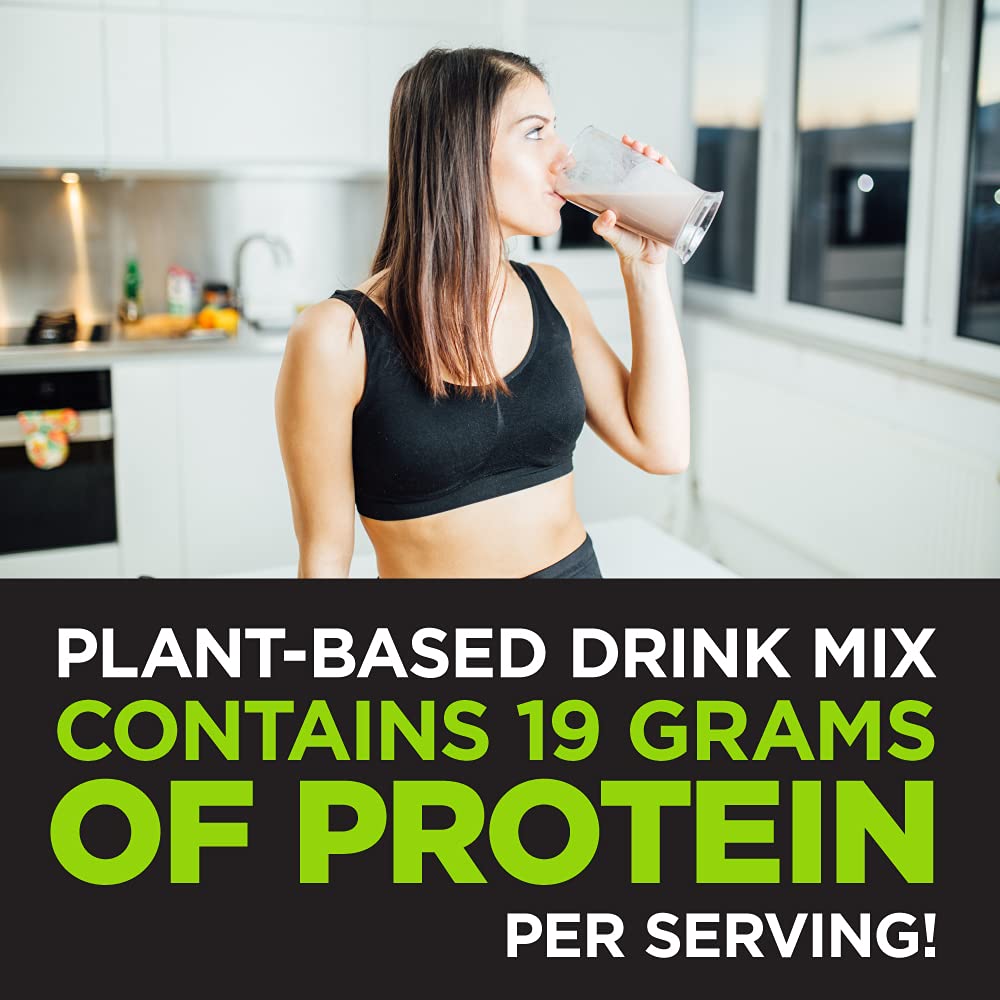 DAVINCI Labs Vegan Protein - Protein Powder Supplement for Weight Support, Muscle and Tissue Repair* - with Pea, Flax Seed, and More - Creamy Vanilla Flavor - Soy and Gluten-Free - 447g, 15 Servings