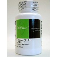 Davinci Labs - Vitamin D3 5000 IU 120 Capsules