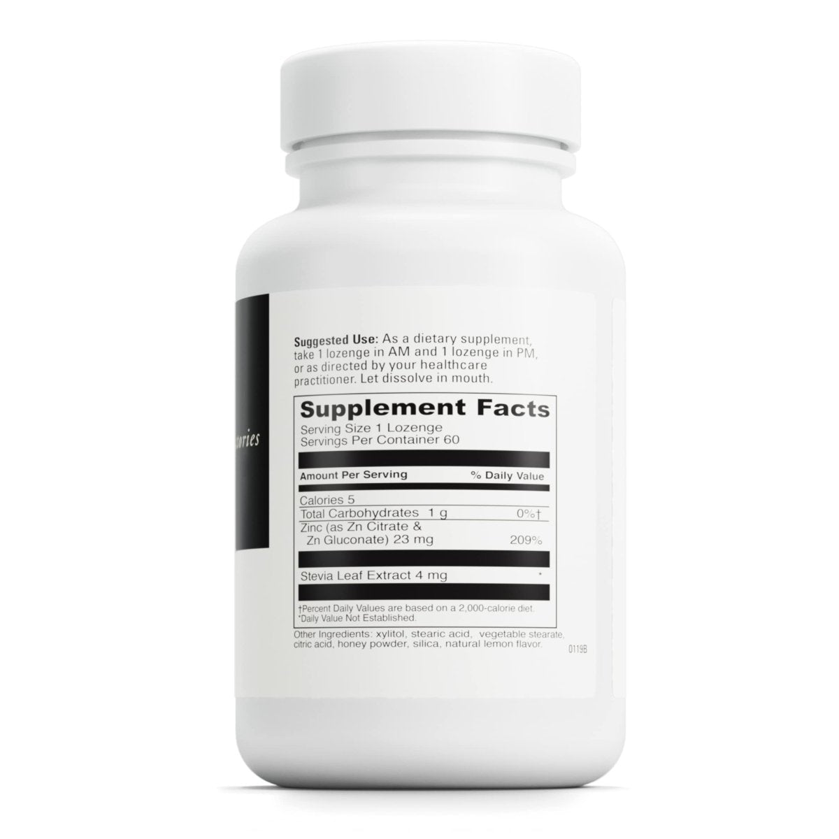 DaVinci Labs Zinc Lozenge - Dietary Supplement to Support Fertility, Immunity, Joint Health and Skin* - with 23 mg Zinc per Serving - Gluten-Free - Lemon Flavor - 60 Lozenges