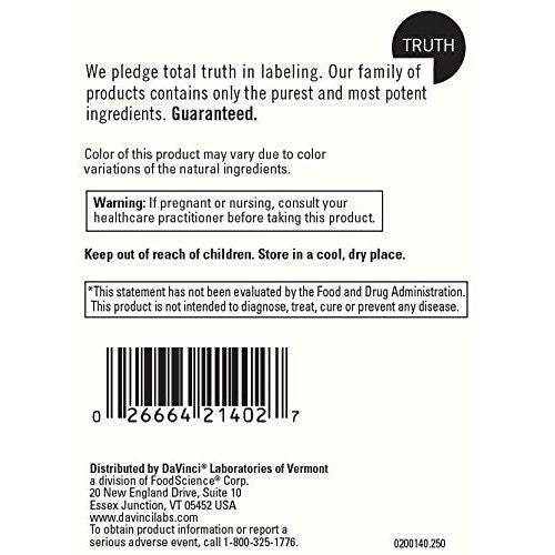Davinci Poten-C Vegitabs 250 Count