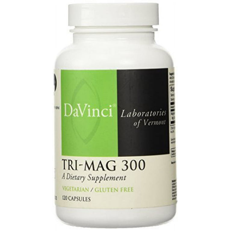 Davinci Tri-Mag 300 120 Capsules - 2 Pack
