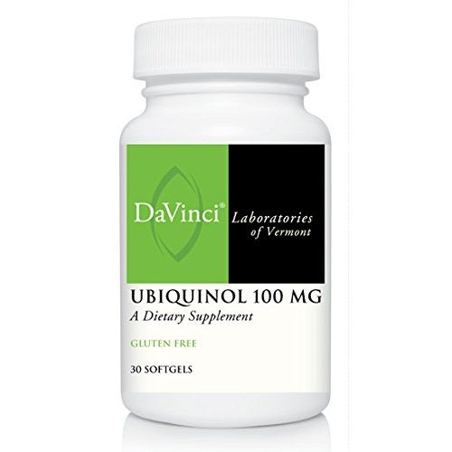 DaVinci Ubiquinol 100mg - Advanced CoQ10 for Cellular Energy Support - 30 Softgels