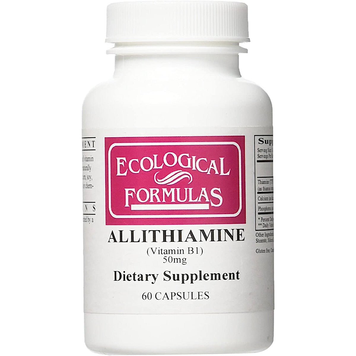 Ecologial Formulas Allithiamine 60 Capsules