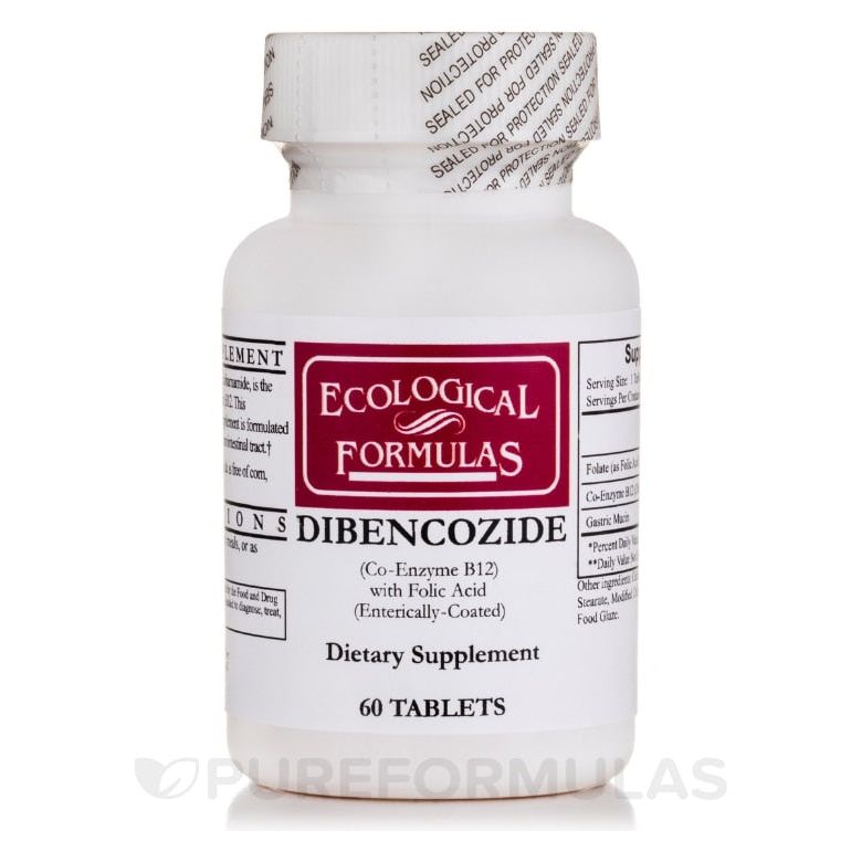 Ecological Formulas Dibencozide 60 Tablets